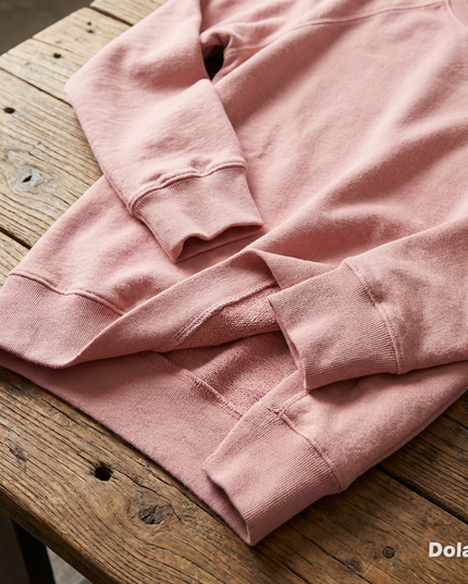 Long Sleeve Pink Sweatshirt
