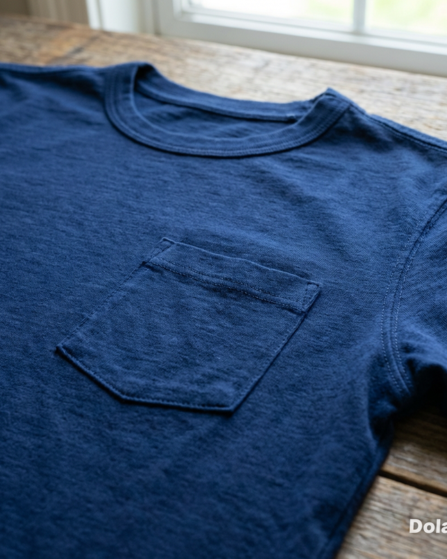 Short Sleeve Blue T-Shirt