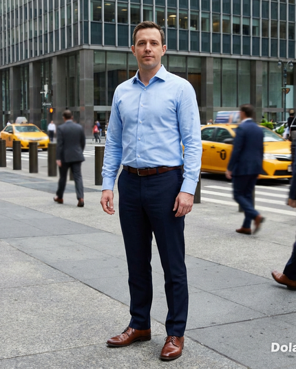Sky Blue Shirt