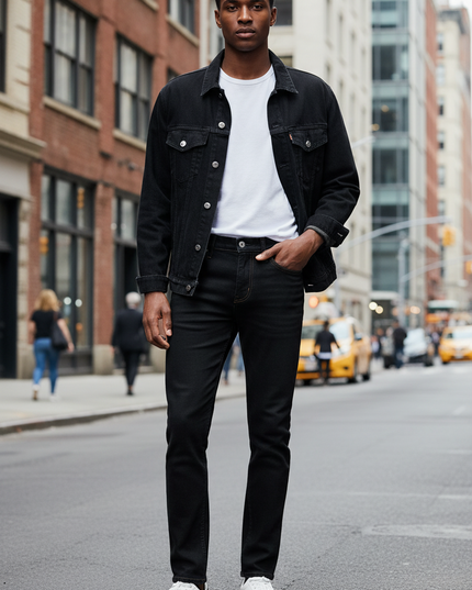 black jeans